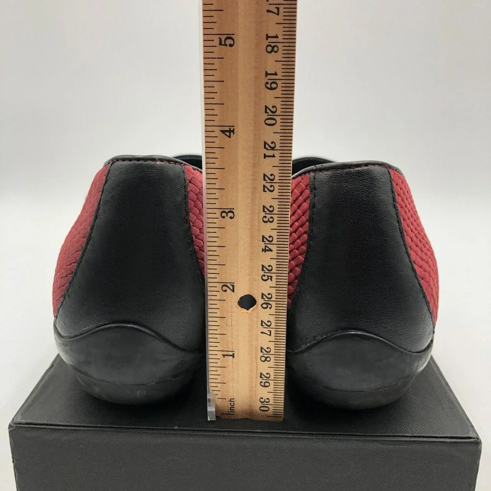 Dansko Burgundy and Black Textured Mules - Picture 13 of 16
